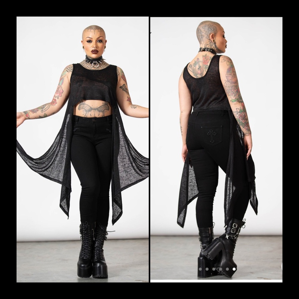 🖤🌙 Killstar Shirley Crop Vest 🌙🖤
